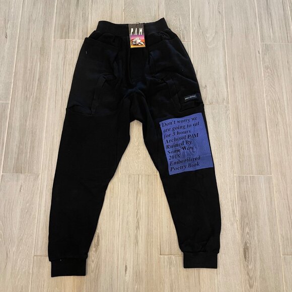 NEW PERKS AND MINI x SOMEWARE ARCHIVAL RARE SWEATPANTS SZ MEDIUM - Picture 1 of 6